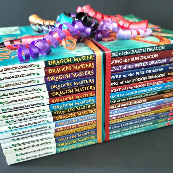 LOT OF 15 DRAGON MASTERS BRANCHES PAPERBACK KIDS BOYS BOOKS #1-20 BY TRACEY WEST - Picture 14 of 14